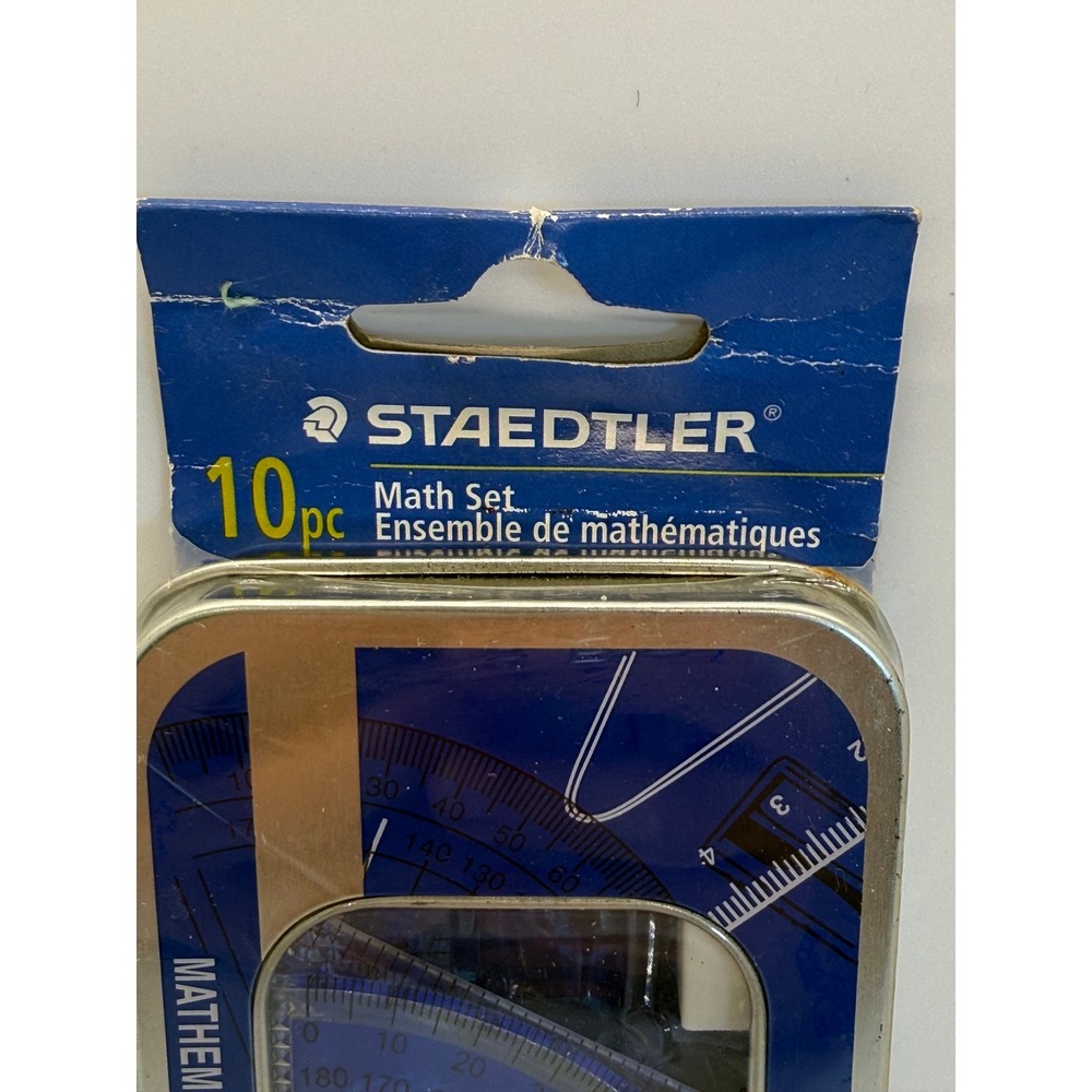 VTG STAEDTLER Xcellence 10-piece Mathematical Instruments Set Math Set Geometry - Picture 3 of 10